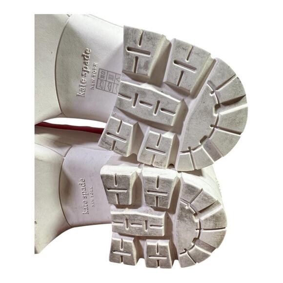 Kate Spade New York Upstate Chunky Red Platform Sneaker Women size 9 - Picture 8 of 9